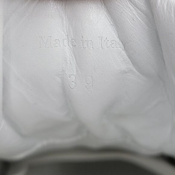 MCM Women's $520 White Neon Yellow Visetos Low Top Sneakers Shoes US 8.5 EU 39 - Picture 15 of 15